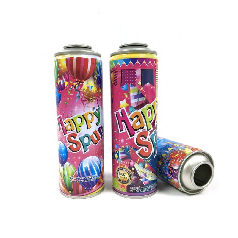 Diameter 52 Empty Aerosol Cans For Color Stripe