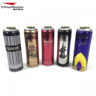 Chumboon Aerosol Tin Can For Perfume Body Spray With Oem Printing